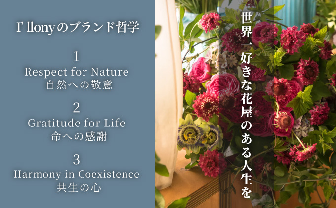 フラワーフォトブック[089-b001]　フォトアルバム 花 / 花のフォトブック / ギフト 写真集 / 結婚式 プレゼント フォトブック / 記念日 花 写真集