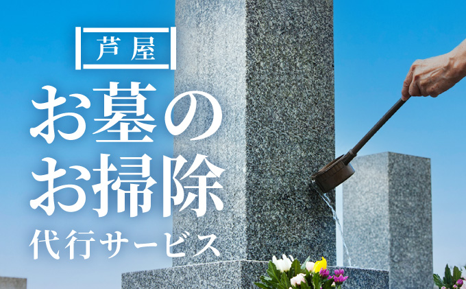 お墓のお掃除代行サービス ［チケット 遠距離 ご先祖様 お墓 管理 墓参 困難 代わり 墓地 便利 掃除 お掃除代行 お墓参り］［072-a001］