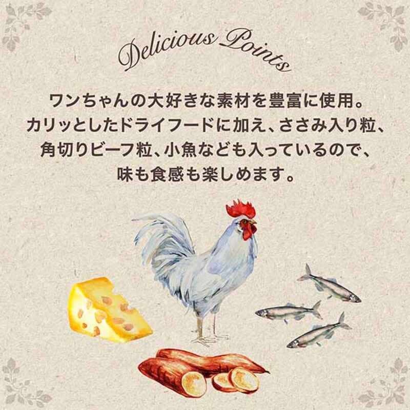 グラン・デリ カリカリ仕立て 成犬用 低脂肪 味わいビーフ入りセレクト～脂肪分約25％カット～ 1.6kg×4袋 ペットフード ドッグフード 犬のごはん 犬用フード 犬 ペット ドライ ユニ・チャーム ペット ユニ・ケアー