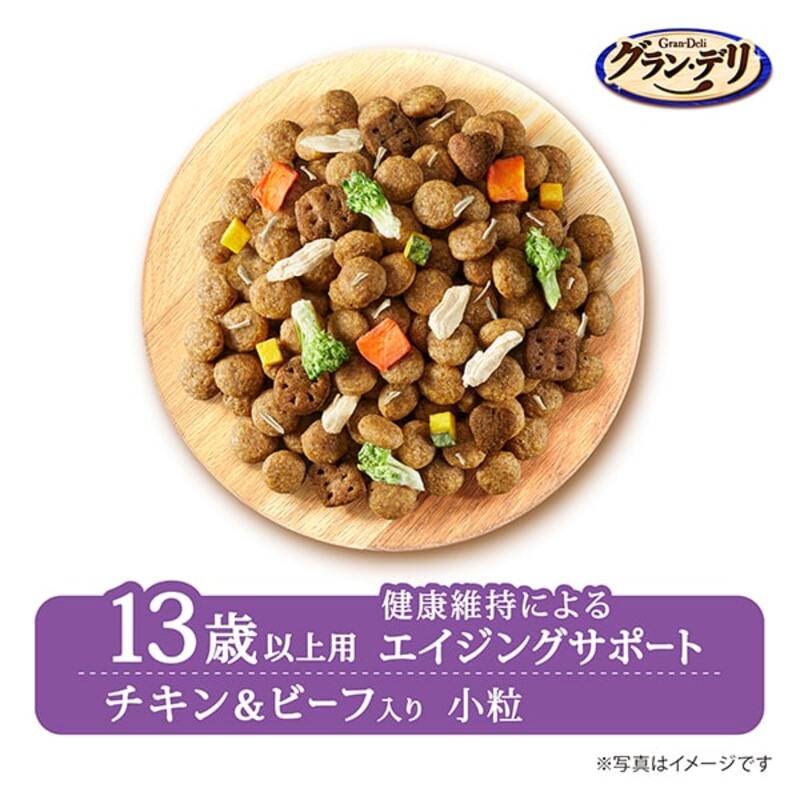 グラン・デリ フレシャス 13歳以上用 チキン＆ビーフ入り 2kg×4袋 ペットフード ドッグフード 犬のごはん 犬用フード 犬 ペット ドライ ユニ・チャーム ペット ユニ・ケアー