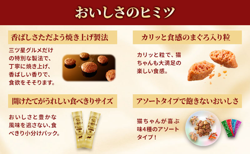 銀のスプーン三ツ星グルメ 香るお魚仕立て4種のアソート お魚レシピ 200g×14箱 ペットフード キャットフード 猫のごはん 猫用フード 猫 ペット 小分け 個包装 ドライ ユニ・チャーム ペット