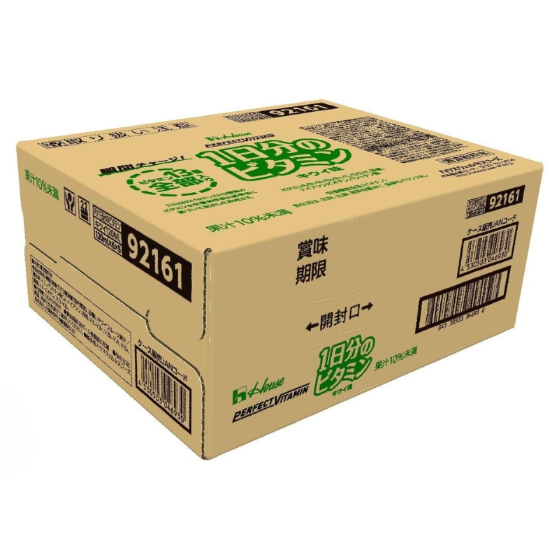 ハウスウェルネスフーズ PERFECT VITAMIN 1日分のビタミン キウイ味（ 30本入 ） 飲料 ドリンク ビタミン 健康 美容 兵庫県 伊丹市 果汁飲料 ジュース 飲料類 セット
