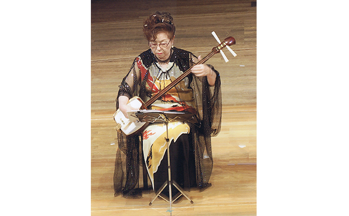 【箏・三絃・胡弓　菊良ゆう子教室】三絃　初級体験レッスン　1時間×2回分チケット