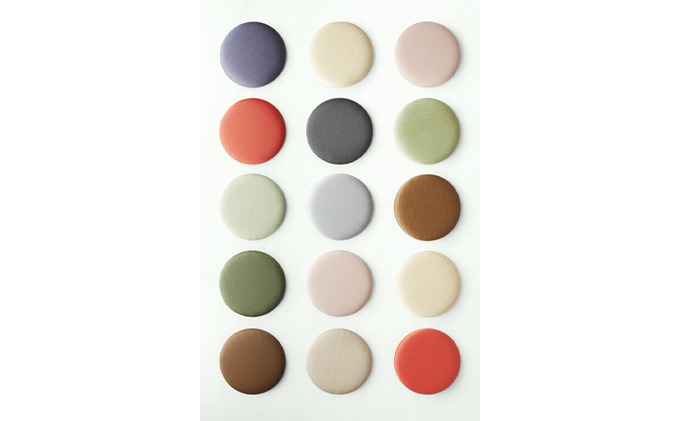 畳クッション　igusa-monoマカロン 08 銀鼠