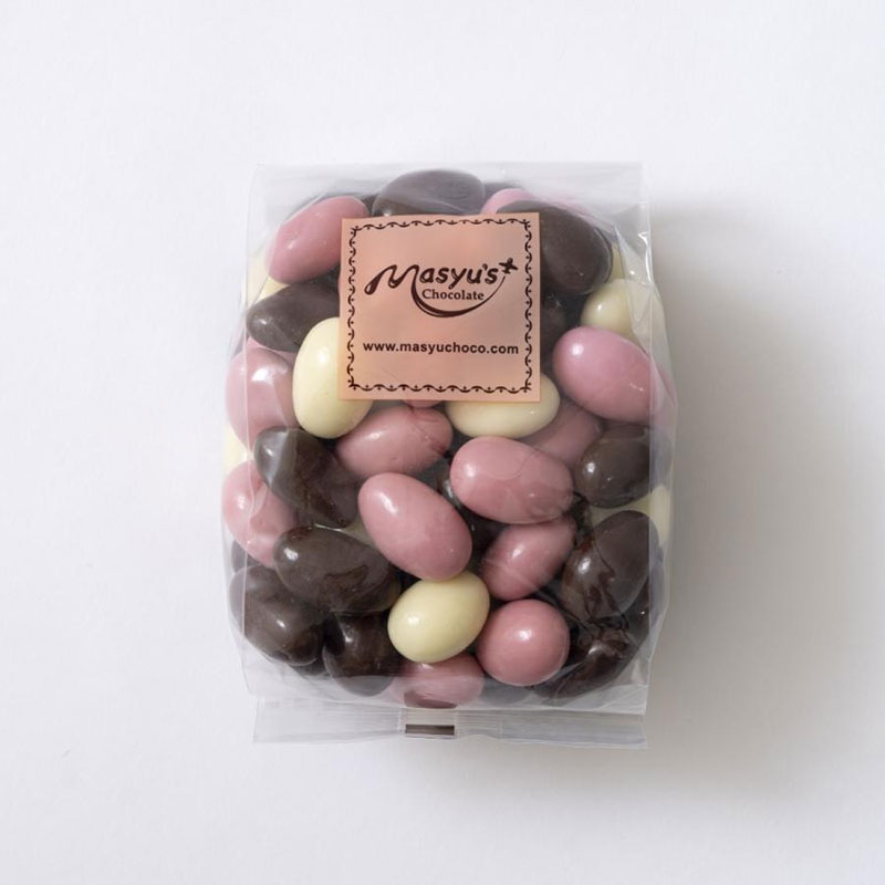 ミックス アーモンドチョコ 1.75kg 350gx5袋 4月～10月発送 チョコレート チョコ スイーツ お菓子 おかし  アーモンド  ミルクチョコ  ホワイトチョコ  苺チョコ  ギフト プレゼント 兵庫県 伊丹市