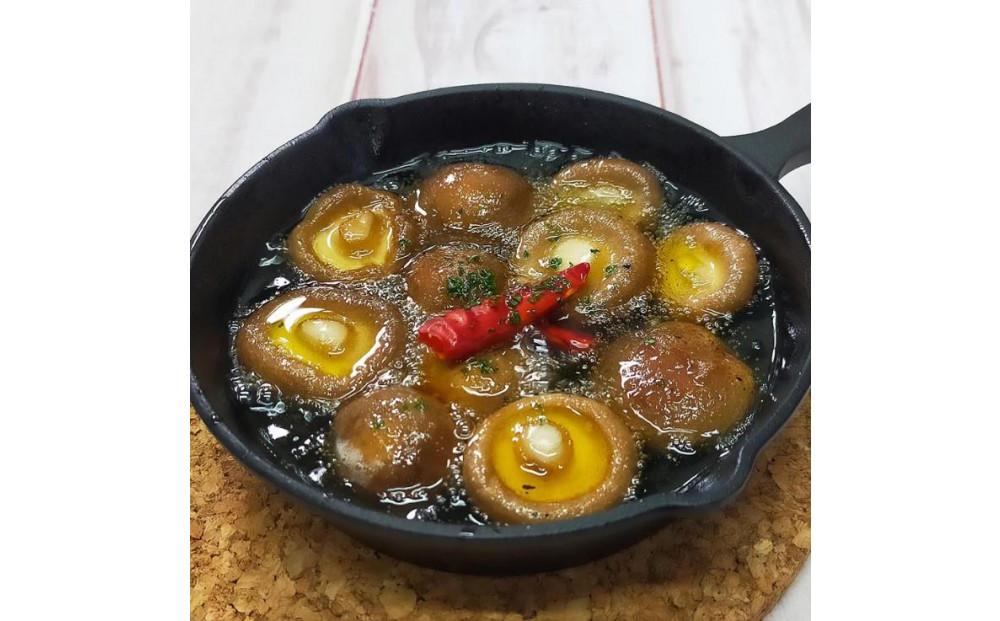 【有機】深山農園の アヒージョ専用しいたけ  〜小さくても、味は豊かに〜 Sサイズ 900g