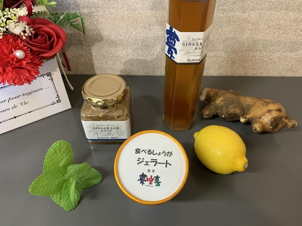 生姜を食べるジェラート10個セット