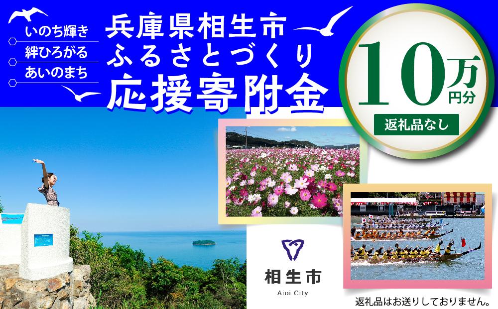 【返礼品なし】兵庫県相生市への寄付（100,000円分）