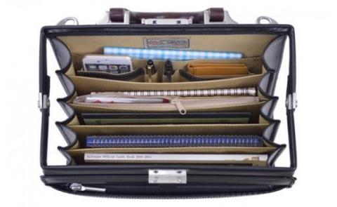 ＪＣＨ　ディンプル木手4枚仕切ダレス（22318-01）黒