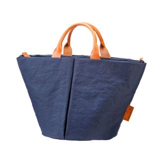 豊岡鞄　トートバッグS　（ネイビー）TUTUMU Marche mini　(S1800　24-145）
