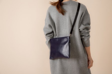 豊岡鞄TOTTEサコッシュMBC014　ネイビー