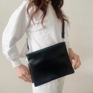 豊岡鞄TOTTEサコッシュMBC014　ブラック