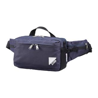 豊岡鞄 CIE WEATHER BODYBAG with MARKET BAG（071954）ネイビー / 木和田正昭商店 撥水 ウエストポーチ ボディバッグ ウエストバッグ メンズ レディース スマートフォン 財布 A5手帳収納 エコバッグ付属