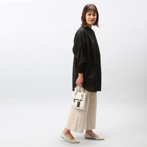 豊岡鞄　スクエアミニショルダー　CJTF-039　ホワイト