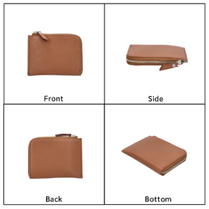 豊岡鞄limＬ字ミニウォレット  NU64-102-20　キャメル