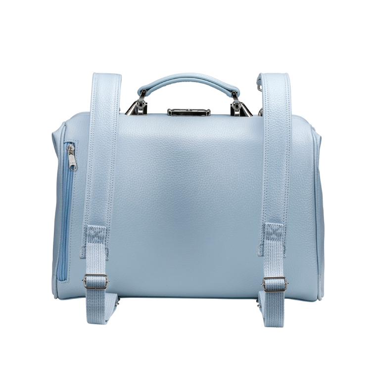 豊岡鞄 YOUTA ELK 3way 横ダレスS （YK4E） スカイ / 木和田正昭商店 ダレスリュック ビジネスバッグ ブリーフケース ショルダー ダレスバッグ A4クリアファイル対応 メンズ レディース