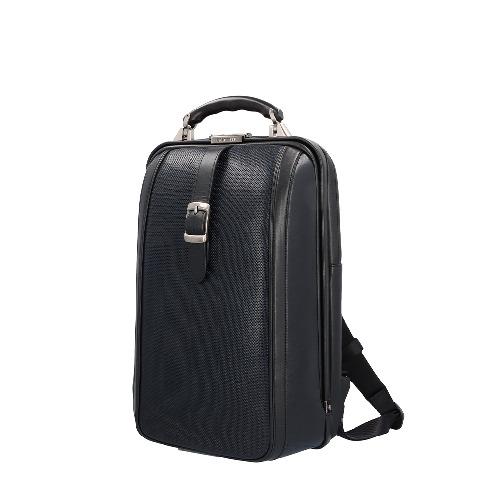 豊岡鞄 ARTPHERE アートフィアー ニューダレス F6レザー DS6-LA ネイビー / ビジネスバッグ ダレスリュック バッグ ダレスバッグ メンズ レディース リュック バックパック 鞄 バッグ 16インチノートPC収納 2層構造【在庫がなくなり次第終了】