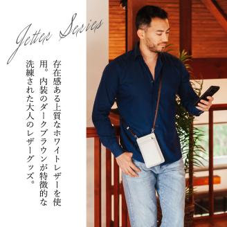 豊岡財布 JETTERモバイルショルダー CJTF-031 ホワイト