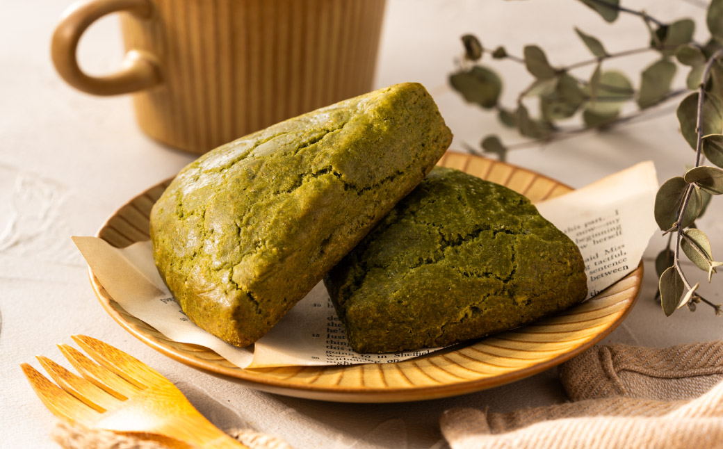 グルテンフリー 低糖質スイーツ 抹茶プロテインスコーン  8個 / スイーツ マフィン 低糖質 ダイエット 朝食 お菓子 焼菓子 糖質オフ 個包装 ギフト（小麦粉・砂糖・トランス脂肪酸・人工甘味料・不使用）【LowCarbHouse 】