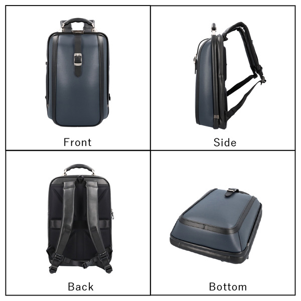 豊岡鞄 ARTPHERE アートフィアー ニューダレス タッチタフ F6 DS6-TT ネイビー / ダレスバッグ キャリーオンバッグ ビジネスバッグ 手持ち ビジネス リュック 2way 鞄 カバン A4サイズ 16インチPC メンズ レディース