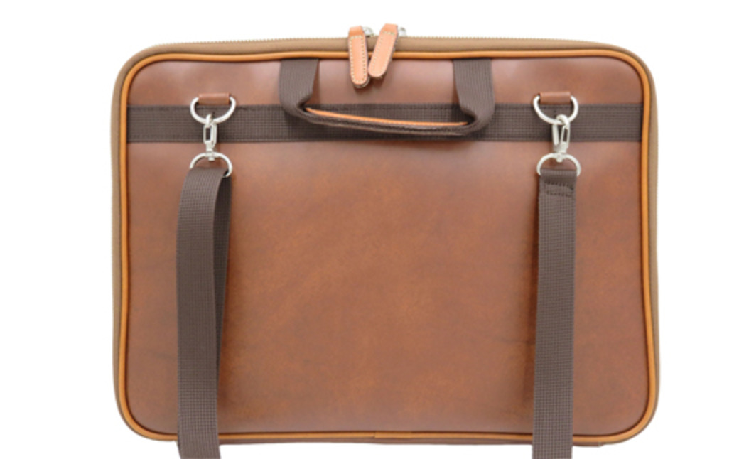 パトリッククラッチョショルダー (No.3896-22) レッドブラウン / 木和田 クラッチ ショルダーバッグ スタイリッシュ 14インチパソコン 高級 かばん カバン バッグ 鞄 手作り メンズ レディース 日本製