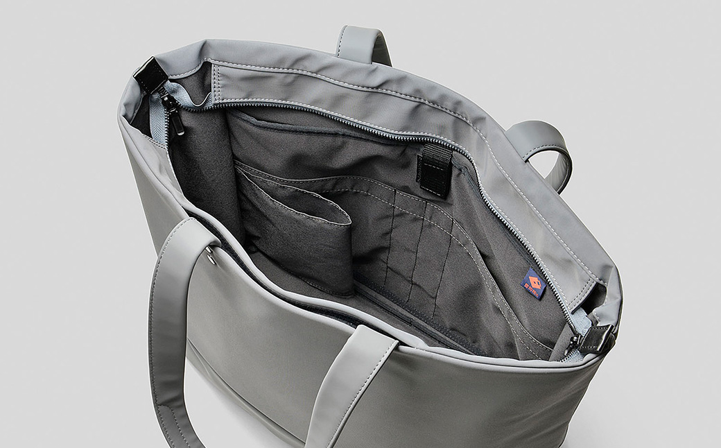 豊岡鞄 virka ヴィルカ トートバッグ グレー 13-1108-20 / 軽量 収納力 撥水仕様 15インチPC B4ファイル対応 メンズ レディース シンプル デザイン バッグ かばん カバン 鞄 ナオト