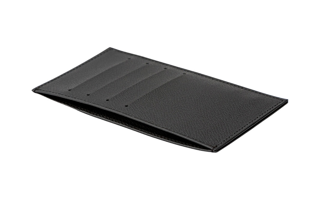 豊岡財布 ウォレットイン カードホルダー ドイツ製本革使用 ブラック ZCD02 / カードケース  革 革小物 コンパクト 長財布に収まる  シンプル デザイン 無地 マスミ鞄嚢