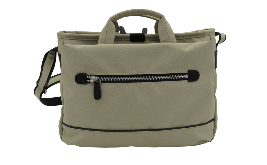 エコステップ手付きショルダーバッグ(No.4008-25) サンドベージュ / 2way ショルダーバッグ トートバッグ 肩掛け 手持ち 軽量 撥水 メンズ レディース バッグ かばん カバン 鞄 日本製 木和田