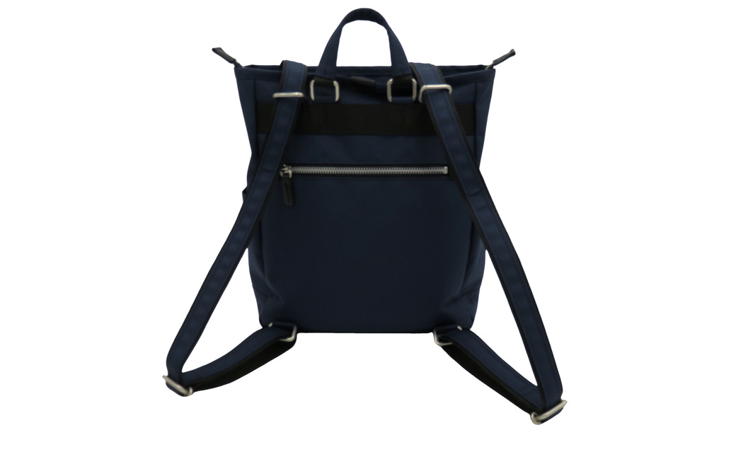 エコステップリュックショルダーバッグ(No.4009-60)ネイビー / 2way リュック ショルダーバッグ 肩掛け メンズ レディース バッグ かばん カバン 鞄 日本製 木和田