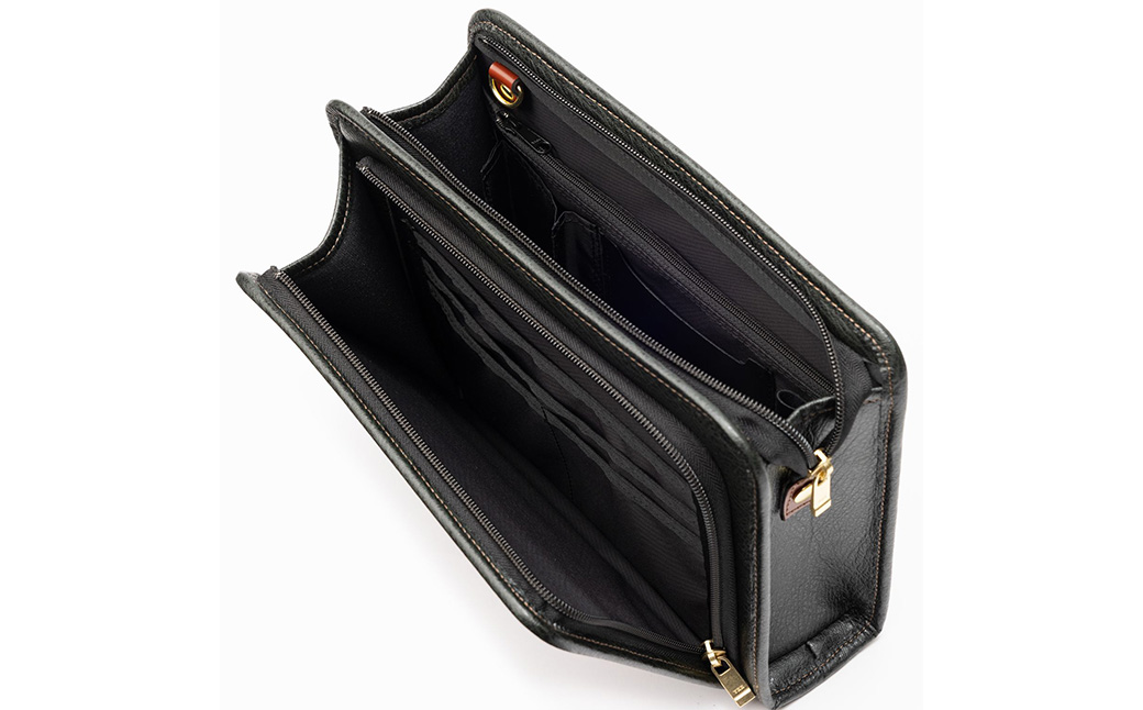 豊岡工房 ボンディング セカンドバッグ（4326）ダークグリーン / セカンドバッグ クラッチバッグ A5サイズ 収納可能 フェイクレザー ボンディング加工 ビジネス フォーマル メンズ レディース かばん カバン バッグ 鞄 国産 日本製 小田清株式会社