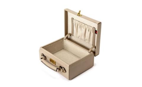 豊岡鞄　豆アタッシュケース　シュリンク（ライトグレー）