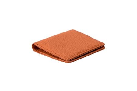 豊岡財布 2つ折りカード財布 ドイツシュリンク （オレンジ）