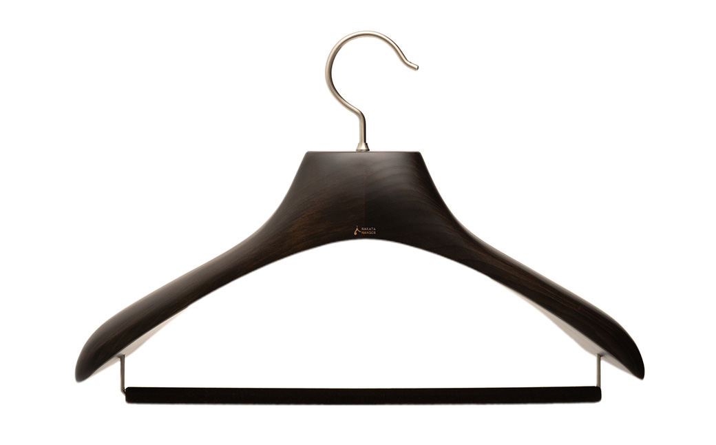 NAKATA HANGER メンズスーツハンガー AUT-03 / 国産 木製 中田工芸製 ナカタハンガー 紳士服 スーツ ジャケット コート用 パンツ スーツハンガー 新生活 クローゼット