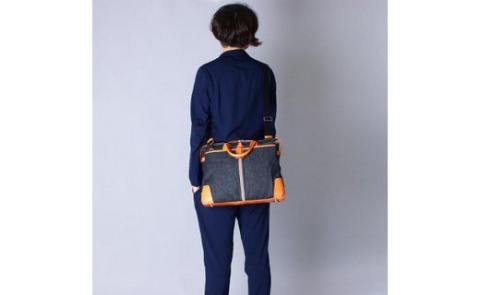 豊岡鞄 craftsmanship Selvedge Denim tradicion ネイビー 781206 / 木和田正昭商店 ブリーフケース 井原デニム ビジネスバッグ メンズ レディース ビジネス カジュアル カバン 鞄 バッグ A4ファイル収納 手持ち ショルダーベルト付属 2way