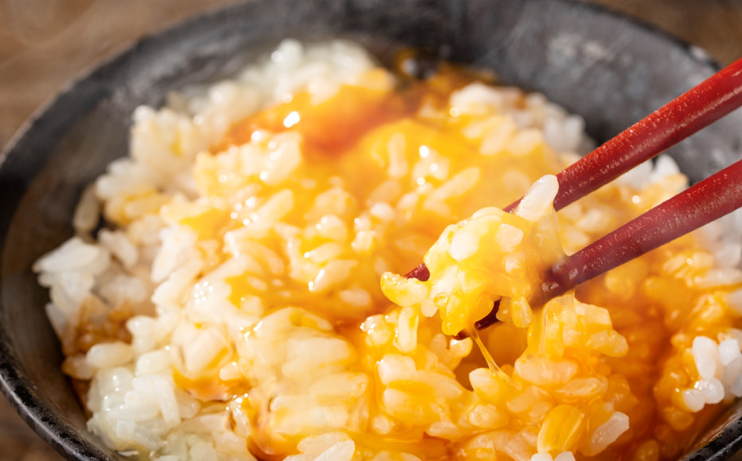 行列ができる卵かけごはんの名店「但熊」の 卵かけご飯 セット 1セット /【卵かけご飯専用たまご 12個（げんちゃんのクリタマ Lサイズ）・米 1kg(夢ごこち)・但熊 卵かけご飯醤油 1本・かき醤油1本】たまご 玉子 卵 鶏卵 TKG