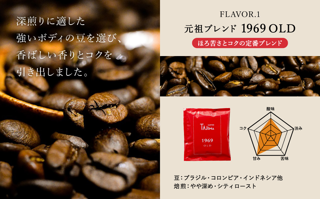 TAJIMACOFFEE　ドリップバッグセット30入り