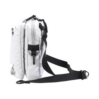 豊岡鞄 CIE WEATHER SHOULDER（071951）ミストグレー / 木和田正昭商店 撥水 ショルダーバッグ メンズ クラッチバック バックインバック