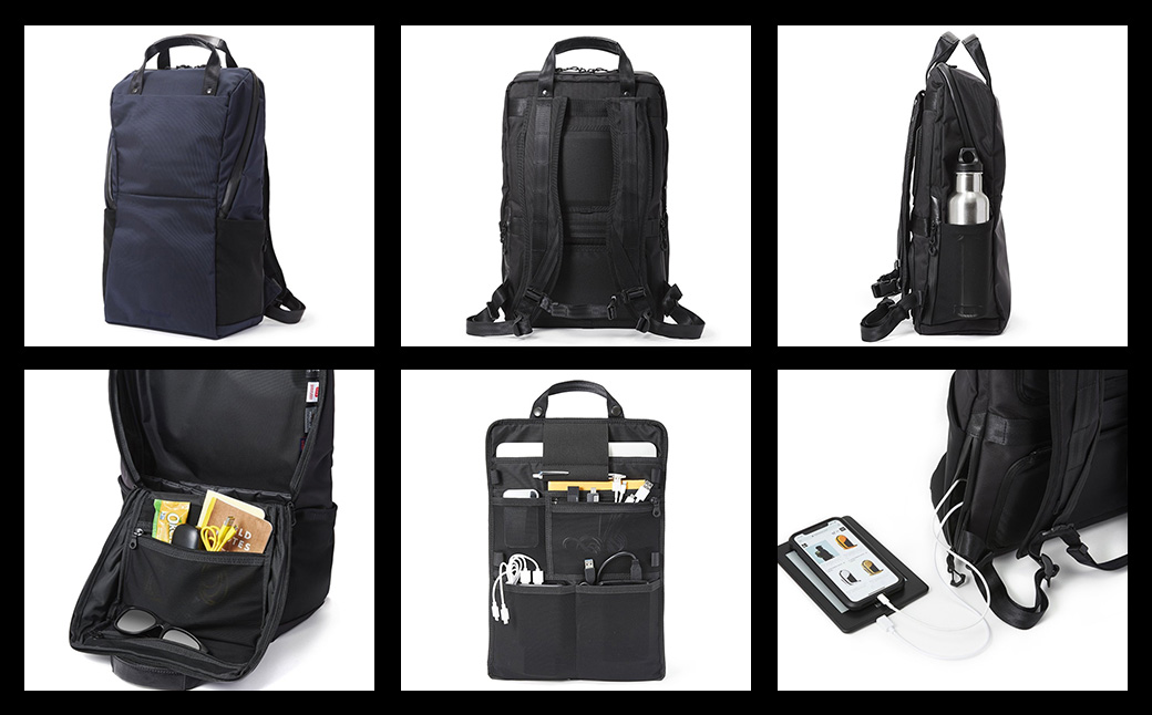 豊岡鞄 ベルーフバゲージ Urban Commuter BACK PACK 2 HA（ブラック）/ beruf baggage バックパック ビジネスバッグ ビジネスリュック リュックサック メンズ リュックメンズ カバン