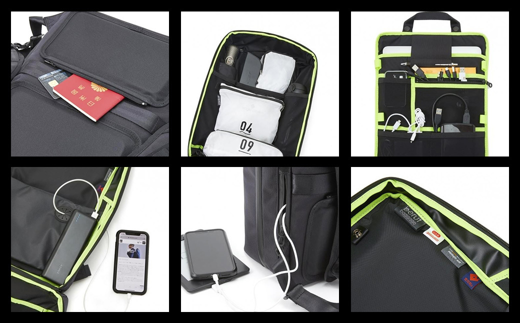 豊岡鞄 ベルーフバゲージ Urban Explorer 16 HA（ネイビー） / beruf baggage バックパック ビジネスバッグ ビジネスリュック リュックサック メンズ リュックメンズ 軽量 撥水 カバン