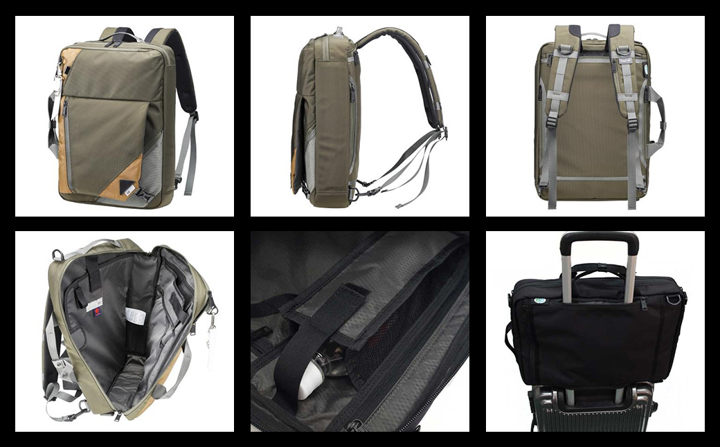 豊岡鞄 CIE BALLISTIC AIR 2WAY BP（071900）カーキ / 木和田正昭商店 リュックサック バックパック ビジネス カバン ビジネスバッグ リュック メンズ