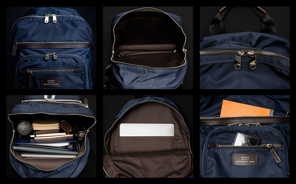 リュック豊岡鞄CDTC-004（ネイビー）