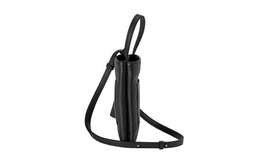 豊岡鞄 Shokolatt ショルダーポーチ 2層式 小 ブラック