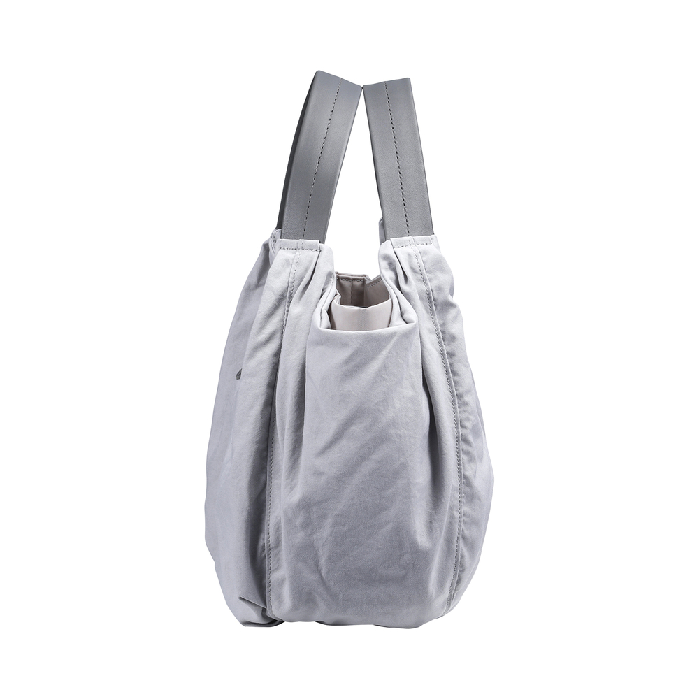 【豊岡鞄】TUTUMU BALLOON TOTE（S4200）ライトグレー