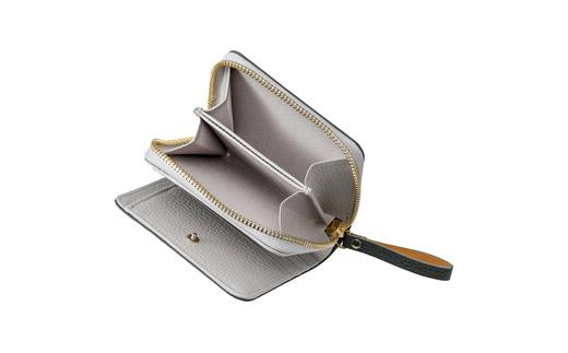 【ふるさと納税】豊岡財布 TUTUMU ITA Z compact Wallet（SW201）グリーン