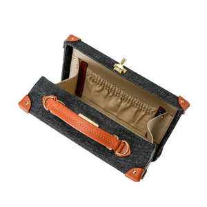 豊岡鞄　漁網デニム　カブセトランクS　KT05GMD　キャメル