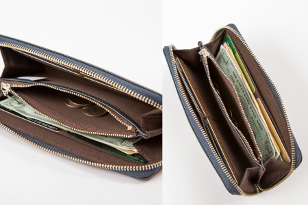 ランドセルリメイク 長財布 / ランドセルリメイク財布 鞄職人 ランドセル リメイク 注文 財布 メンズ レディース【納期：ランドセル到着後3〜6ヶ月】