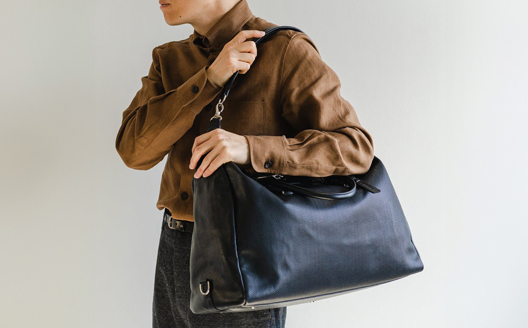 豊岡鞄 ARTPHERE アートフィアー Stitch ボストンバッグ BK22-103 ワイン / 肩掛け ボストン 手持ち トート バッグ 2way 旅行 ゴルフ 出張 大容量 メンズ レディース ビジネス バッグ カバン