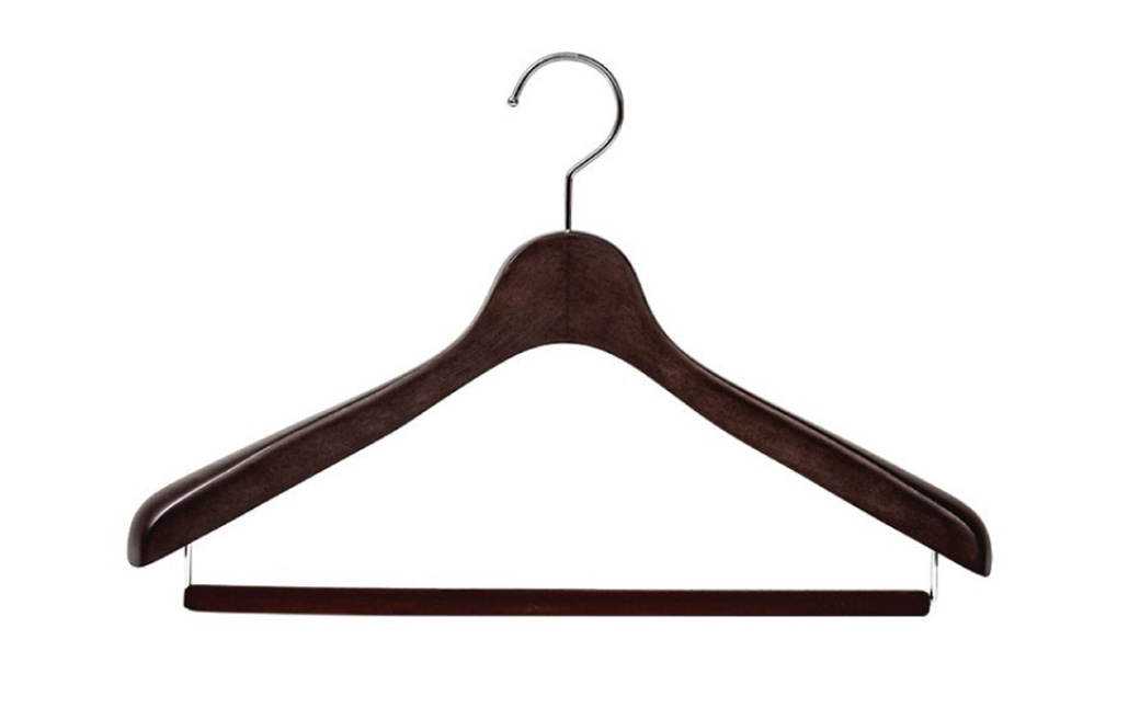 NAKATA HANGER 男女共通スーツハンガー5本組 SET-14 / 国産 木製 中田工芸製 ナカタハンガー