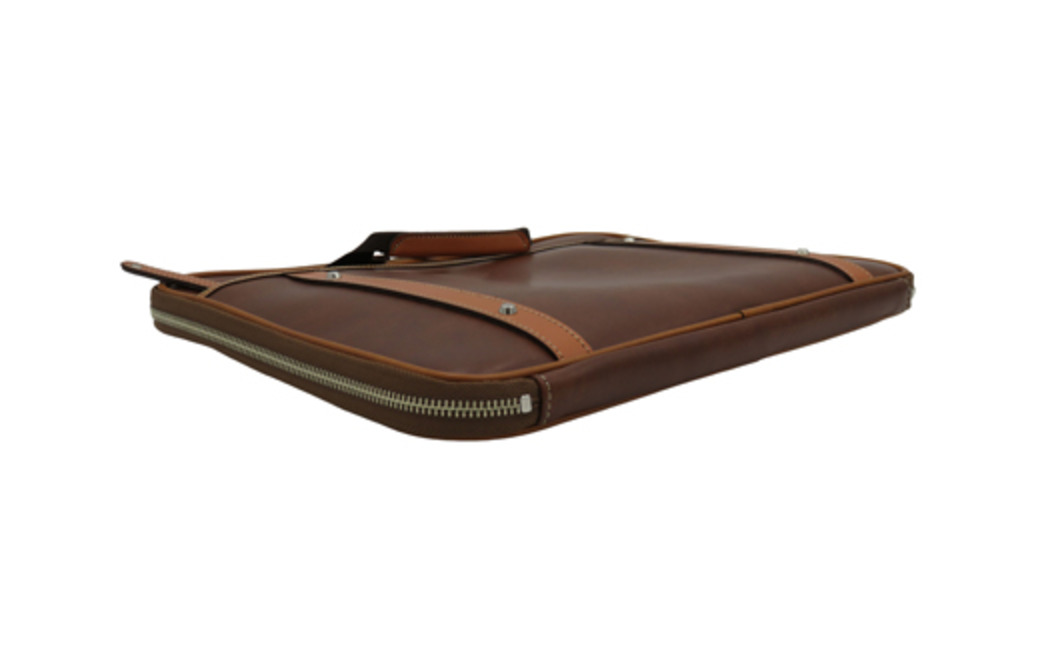 パトリッククラッチョショルダー (No.3896-22) レッドブラウン / 木和田 クラッチ ショルダーバッグ スタイリッシュ 14インチパソコン 高級 かばん カバン バッグ 鞄 手作り メンズ レディース 日本製