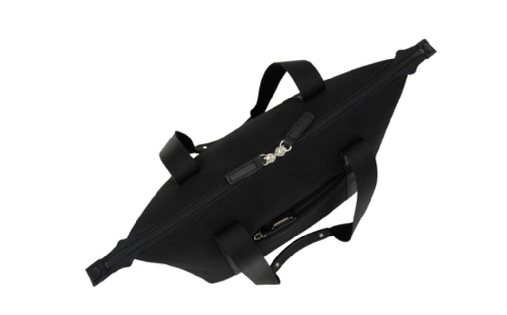 エビータシンプルトート (No.4001-01) ブラック / 木和田 トートバッグ 軽量 撥水 ナイロン 肩掛け 手提げ A4サイズ 高級 かばん カバン バッグ 鞄 手作り メンズ レディース 日本製